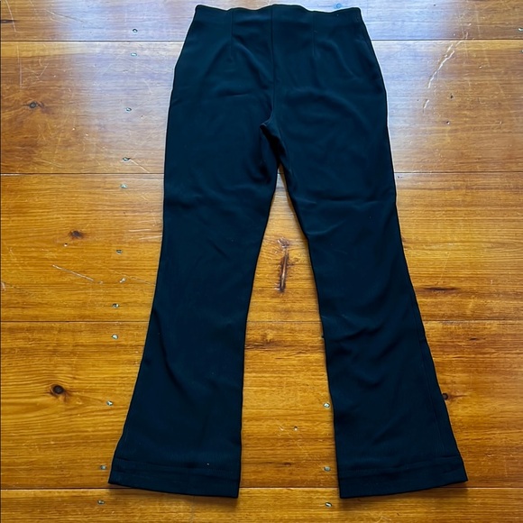Equestrian Black Ribbed Pants - Picture 7 of 7